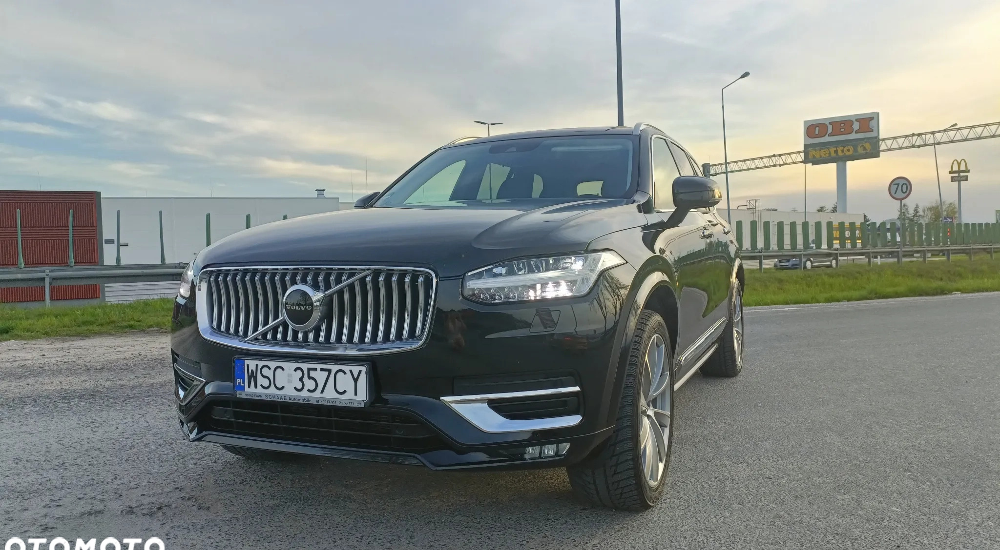 Volvo XC 90 cena 225000 przebieg: 163000, rok produkcji 2020 z Cedynia małe 232